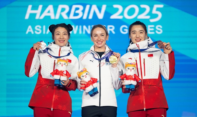 Naturalized athlete wins Korea's 1st biathlon gold at Winter Asiad