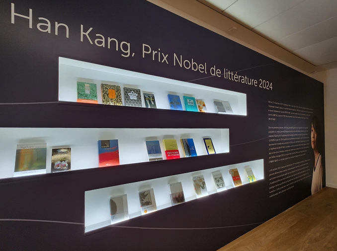 Paris hosts Korean book fair to mark Han Kang's Nobel Prize